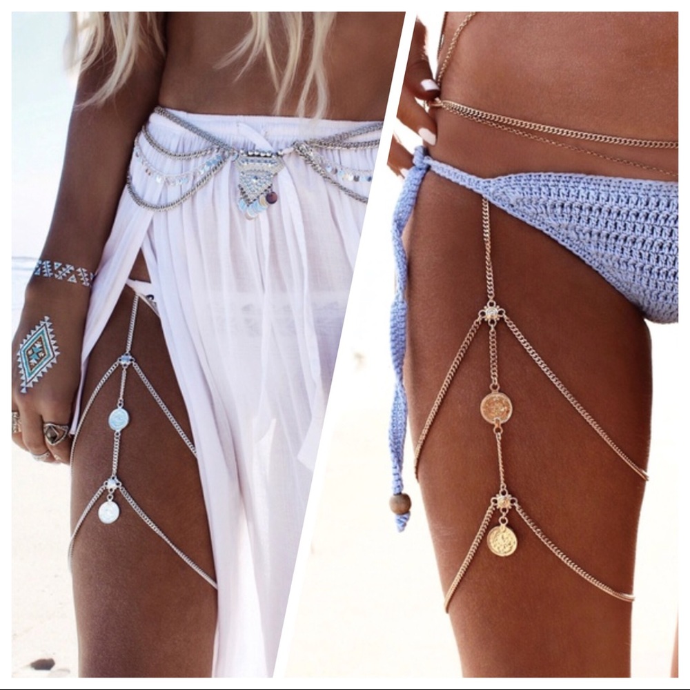 NEW• Zen Bohemian Boho Chic Thigh Jewelry